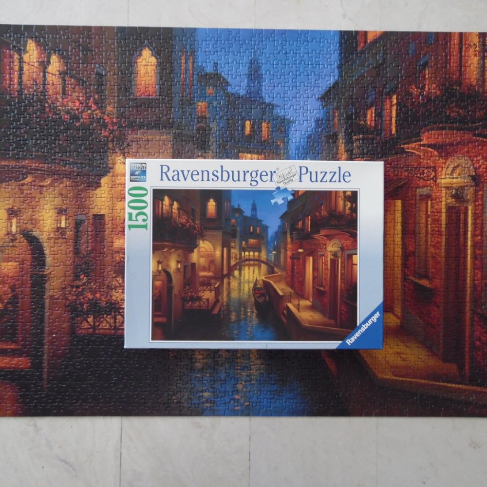 ravensburger 1500 piece jigsaw puzzle waters of venice